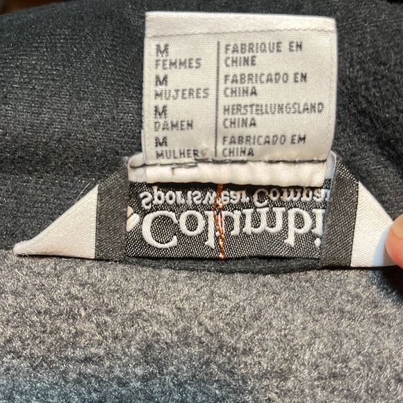 EXC Columbia Sportswear Fleece VEST Women’s M Gray - Picture 8 of 14